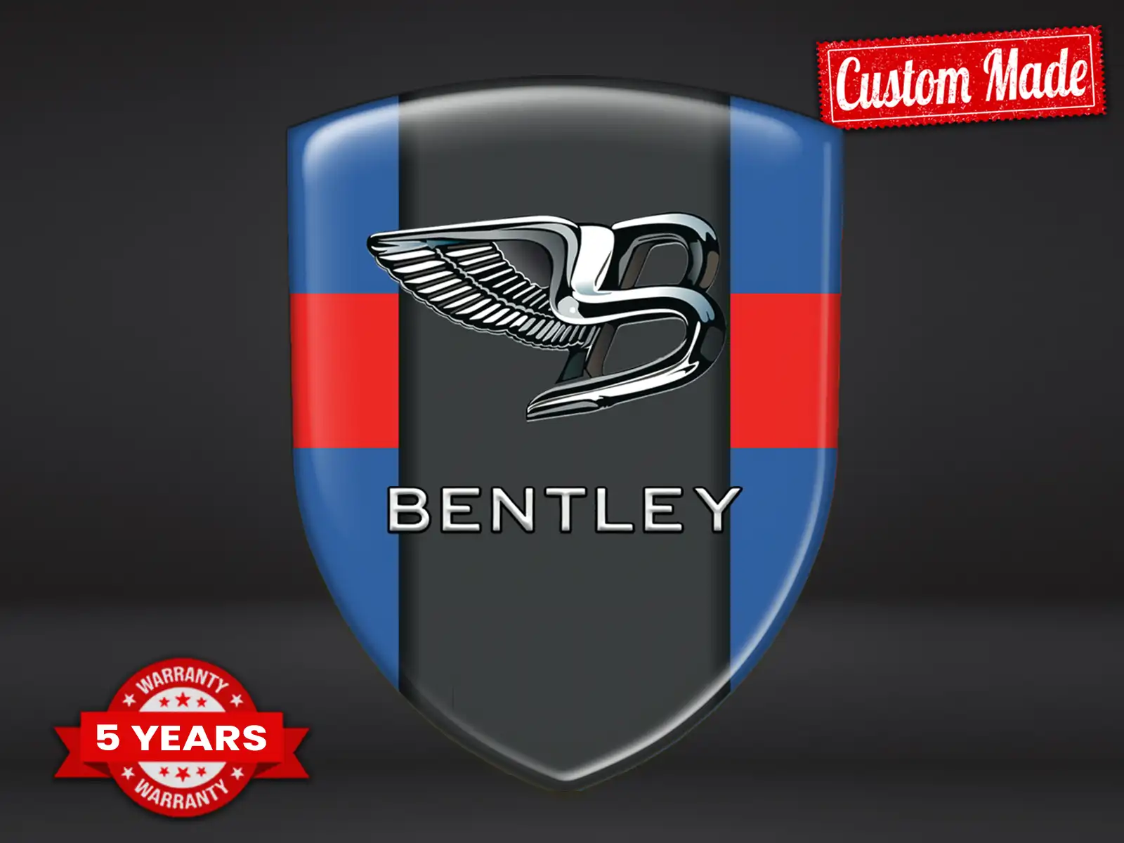 Bentley Decalcomanie Auto Durevoli Max Sportivi Chic Pro
